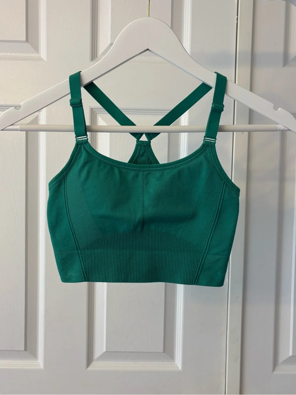 All In Motion Green Seamless Crop Bralette - Picture 7 of 8